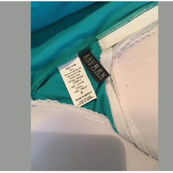 NWT Lauren Ralph Lauren Swim suit size 6 - Picture 4 of 4